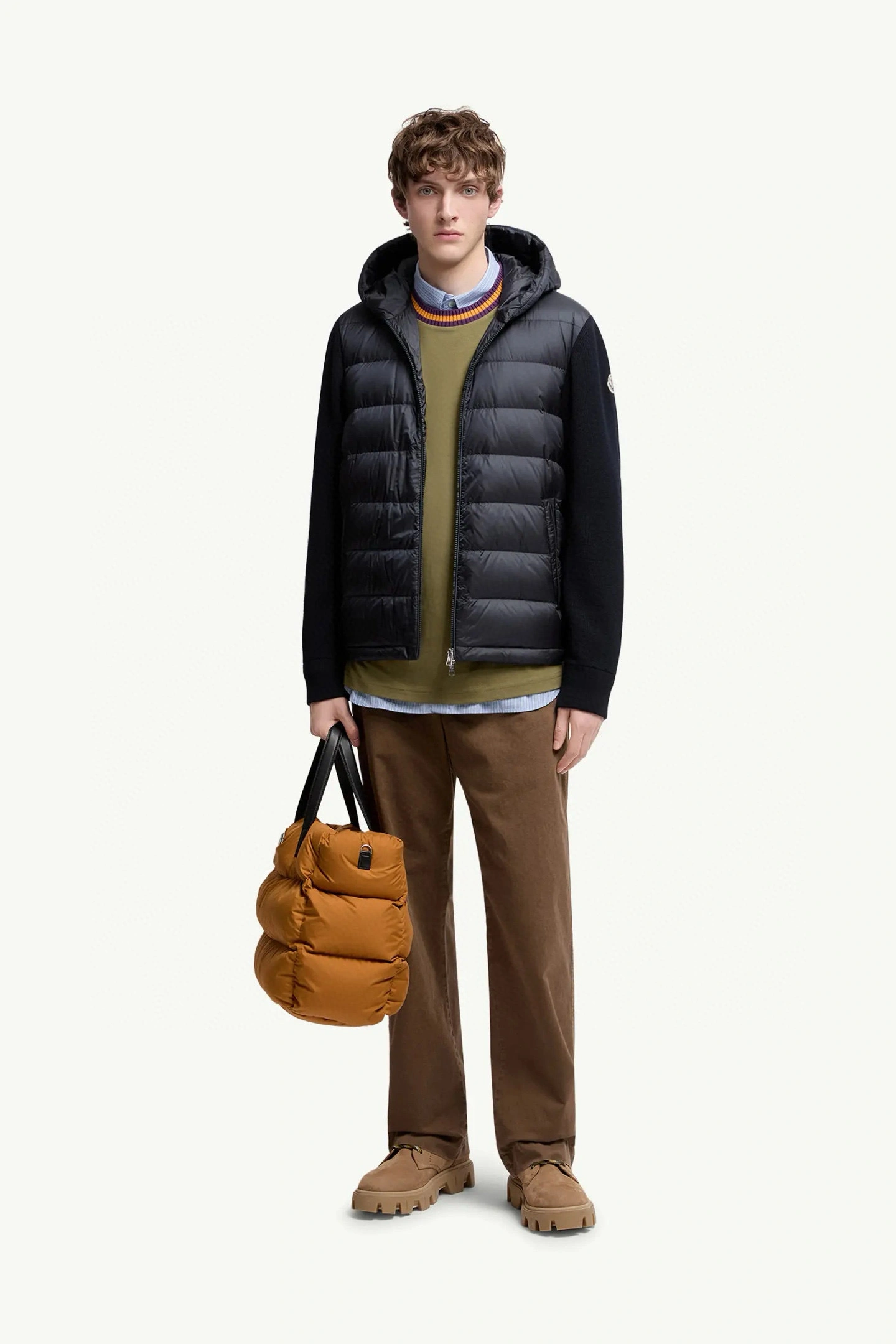 wg.luxury-- 7o9385r Down jacket white goose down wool 3colour item: E-F020J0560-3H